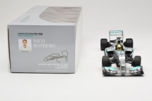 Mercedes W04 #9 N. Rosberg Mercedes AMG Petronas Showcar 2013 Minichamps 1:18 110130079 Metāls — attēls 6 no 7