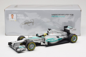 Mercedes W04 #9 N. Rosberg Mercedes AMG Petronas Showcar 2013 Minichamps 1:18 110130079 Metāls — attēls 7 no 7