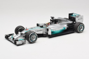 Mercedes W05 #44 L. Hamilton Mercedes AMG Petronas Chinese Grand Prix Winner 2014 Minichamps 1:18 110140244 Metāls