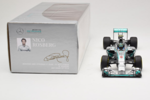 Mercedes W05 #6 N. Rosberg Mercedes AMG Petronas Abu Dhabi Grand Prix 2014 Minichamps 1:18 110140406 Metāls — attēls 6 no 7