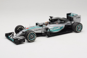 Mercedes W06 #44 L. Hamilton F1 World Champion 2015 Dealer Edition Minichamps 1:18 B66960539 Metāls