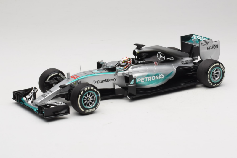 Mercedes W06 #44 L. Hamilton Mercedes AMG Petronas Australian Grand Prix Winner 2015 Minichamps 1:18 110150044 Metāls