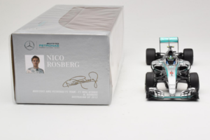 Mercedes W06 #6 N. Rosberg Mercedes AMG Petronas Australian Grand Prix 2015 Minichamps 1:18 110150006 Metāls — attēls 6 no 7