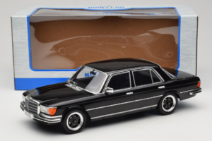Mercedes W116 Melns MCG 1:18 MCG18551 Metāls — attēls 6 no 6
