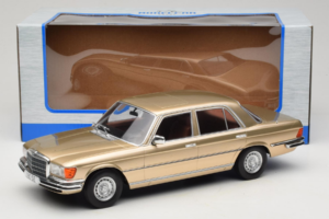 Mercedes W116 Metallic Beige MCG 1:18 MCG18550 Metāls — attēls 6 no 6