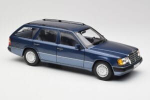 Mercedes 300D W124 T-Modell Nautical Zils Norev 1:18 183962 Metāls — attēls 6 no 8