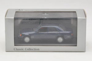 Mercedes W124 Tumšzils Minichamps 1:43 MB006 Metāls — attēls 4 no 4