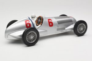 Mercedes W125 #6 Daimler-Benz AG R. Caracciola 2nd Place Eifel Race Nurburgring 1937 Minichamps 1:18 155373106 Metāls — attēls 2 no 6