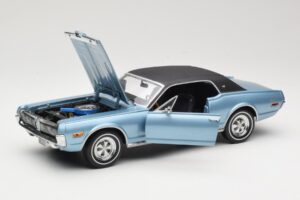Mercury Cougar XR-7 Zils Sun Star 1:18 1562 Metāls — attēls 2 no 8