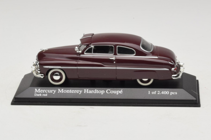 Mercury Monterey Tumšsarkans Minichamps 1:43 400082400 Metāls