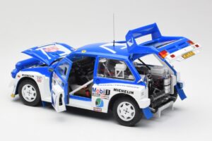MG Metro 6R4 #5 T. Pond / R. Arthur Rally Monte Carlo 1986 Sun Star 1:18 5537 Metāls — attēls 5 no 8