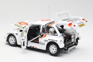 MG Metro 6R4 #8 P. Eklund / D. Whittock Rally Finland 1986 Sun Star 1:18 5536 Metāls — attēls 5 no 8