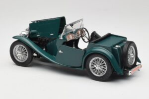 MG TC Midget Shires Green Road Legends 1:18 92468 Metāls — attēls 5 no 8
