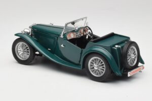 MG TC Midget Shires Green Road Legends 1:18 92468 Metāls — attēls 6 no 8
