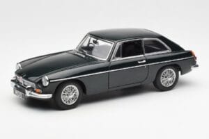 MGB GT Mk2 Coupe Racing Zaļš AUTOart 1:18 76602 Metāls