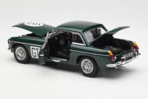 MGB GT Mk2 Nurburgring Zaļš AUTOart 1:18 86781 Metāls — attēls 5 no 8