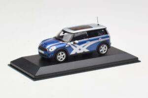 Mini Clubman R55 Cooper S Blue Metallic Onitsuka Tiger Minichamps 1:43 403138676 Metāls — attēls 2 no 4