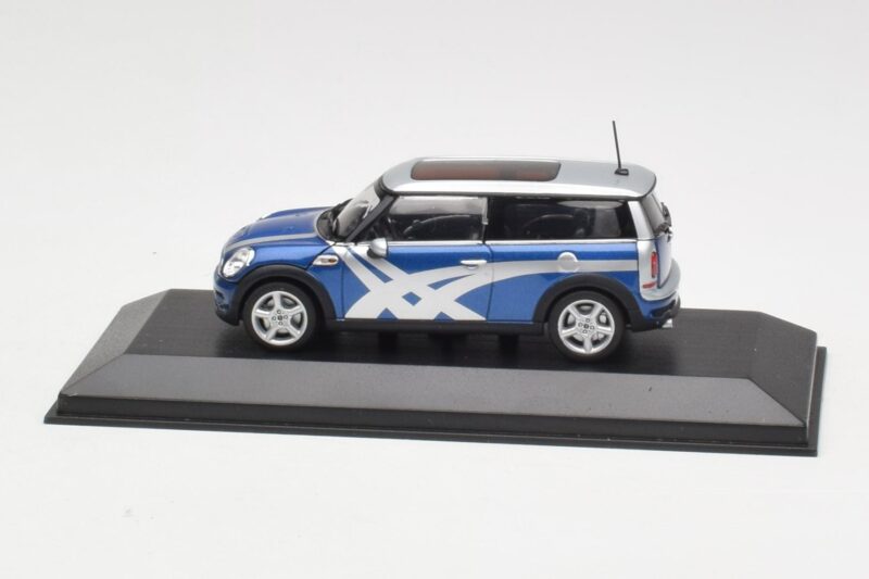 Mini Clubman R55 Cooper S Blue Metallic Onitsuka Tiger Minichamps 1:43 403138676 Metāls