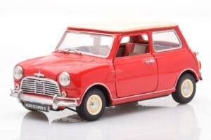 Mini Cooper 1275 S Sarkans Kyosho 1:18 8840 Metāls