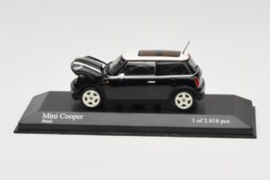 MINI Cooper R50 Melns Minichamps 1:43 431138101 Metāls — attēls 2 no 5