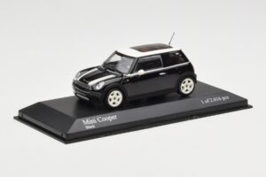 MINI Cooper R50 Melns Minichamps 1:43 431138101 Metāls — attēls 3 no 5