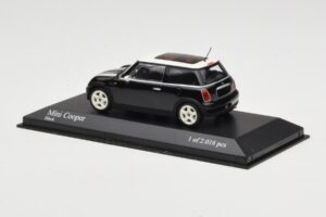 MINI Cooper R50 Melns Minichamps 1:43 431138101 Metāls — attēls 4 no 5