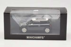 MINI Cooper R50 Melns Minichamps 1:43 431138101 Metāls — attēls 5 no 5