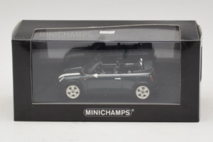 Mini Cooper Kabriolets Zaļš ar Baltu Svītru Minichamps 1:43 80420309093-R1 Metāls — attēls 5 no 5