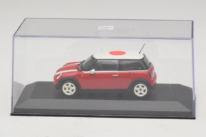 Mini Cooper Sarkans ar Japānas Karogu Minichamps 1:43 80420309024-R1 Metāls — attēls 4 no 5