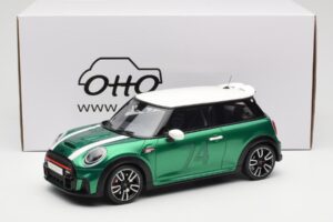 MINI Cooper F56 JCW British Racing Zaļš Otto 1:18 OT1098 Sveķi — attēls 6 no 6