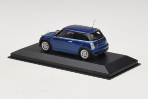 Mini Cooper One R50 Aero Zils Minichamps 1:43 431138270 Metāls — attēls 3 no 4