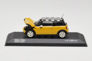 MINI One R50 Dzeltens Minichamps 1:43 431138104 Metāls — attēls 2 no 5