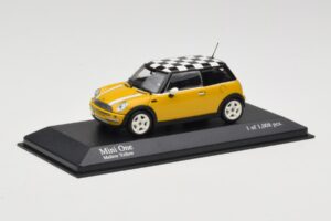 MINI One R50 Dzeltens Minichamps 1:43 431138104 Metāls — attēls 4 no 5