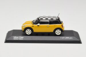 MINI One R50 Dzeltens Minichamps 1:43 431138104 Metāls