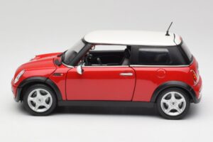Mini Cooper R50 Sarkans Maisto 1:18 31619 Metāls — attēls 3 no 8