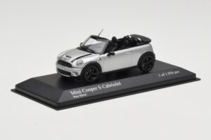 Mini Cooper S R57 Kabriolets Sudrabs Minichamps 1:43 431138830 Metāls — attēls 2 no 6