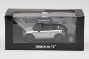 Mini Cooper S R57 Kabriolets Sudrabs Minichamps 1:43 431138830 Metāls — attēls 4 no 6