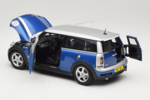 Mini Cooper S Clubman R55 Zils & Sudrabs Kyosho 1:18 80430421048 Metāls — attēls 5 no 8