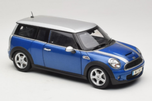 Mini Cooper S Clubman R55 Zils & Sudrabs Kyosho 1:18 80430421048 Metāls — attēls 6 no 8