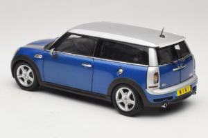 Mini Cooper S Clubman R55 Zils & Sudrabs Kyosho 1:18 80430421048 Metāls — attēls 7 no 8