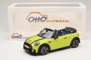 Mini JCW Cabrio F57 Zesty Yellow C5H Otto 1:18 OT1303 Sveķi — attēls 6 no 6