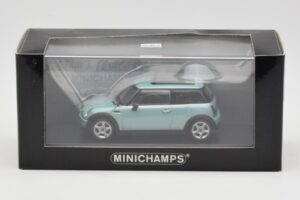 Mini One R50 Gaiši Zaļš Ar Gaiši Zaļu Jumtu Minichamps 1:43 MINI003 Metāls — attēls 4 no 4