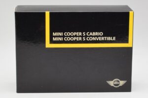 Mini Cooper S R57 Kabriolets Melns Minichamps 1:43 80422148818 Metāls — attēls 2 no 4