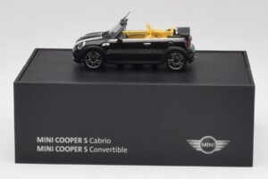 Mini Cooper S R57 Kabriolets Melns Minichamps 1:43 80422148818 Metāls