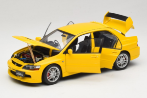 Mitsubishi Lancer Evolution IX GSR Dzeltens AUTOart 1:18 77192 Metāls — attēls 2 no 8