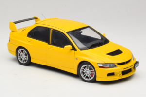 Mitsubishi Lancer Evolution IX GSR Dzeltens AUTOart 1:18 77192 Metāls — attēls 6 no 8