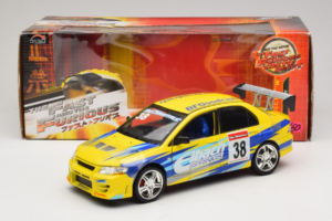 Mitsubishi Lancer EVO VII Fast & Furious Tokyo Drift Joyride 1:18 53607B Metāls — attēls 6 no 6