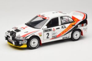 Mitsubishi Carisma GT Group N2 R. Burns / R. Reid RAC Rally 1997 Balts Otto 1:18 OT1192 Sveķi