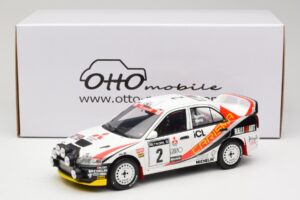 Mitsubishi Carisma GT Group N2 R. Burns / R. Reid RAC Rally 1997 Balts Otto 1:18 OT1192 Sveķi — attēls 6 no 6