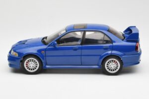 Mitsubishi Lancer EVO VI Zils RHD AUTOart 1:18 77151 Metāls — attēls 4 no 8